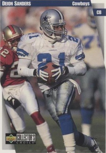 1997 Upper Deck Collector's Choice Deion Sanders #158