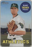 2018 Topps Heritage High Number - Blake Treinen #673