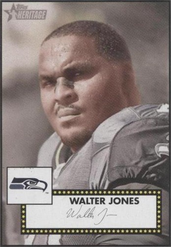 2006 Topps Heritage Walter Jones #266