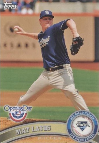 2011 Topps Opening Day - Mat Latos #62