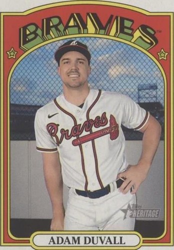 2021 Topps Heritage - Adam Duvall #477