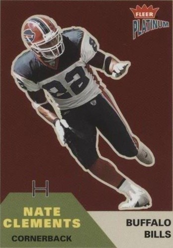 2002 Fleer Platinum Nate Clements #15