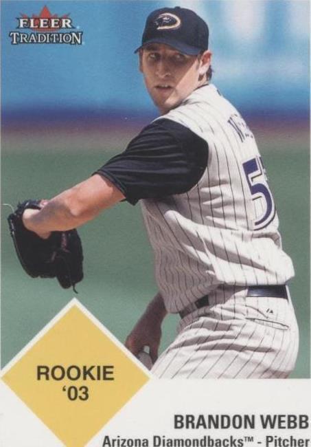 Actualización Fleer Tradition 2003 - Brandon Webb #U342