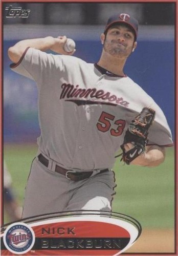 2012 Topps - Nick Blackburn #316