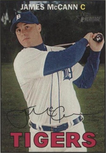 2016 Topps Heritage - James McCann #393