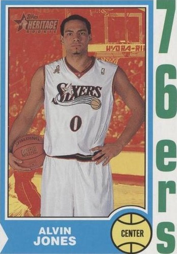 2001-02 Topps Heritage - Alvin Jones #173