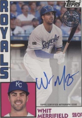 2019 Topps - Whit Merrifield #84A-WM