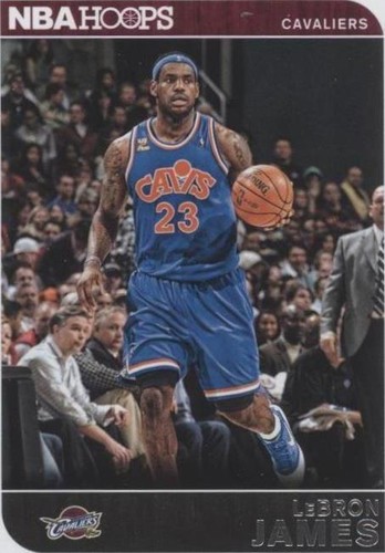 2014-15 NBA Hoops - LeBron James #117