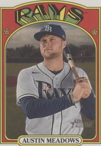 2021 Topps Heritage - Austin Meadows #364