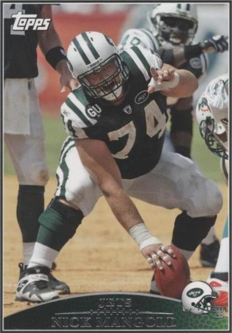 2009 Topps Nick Mangold #87