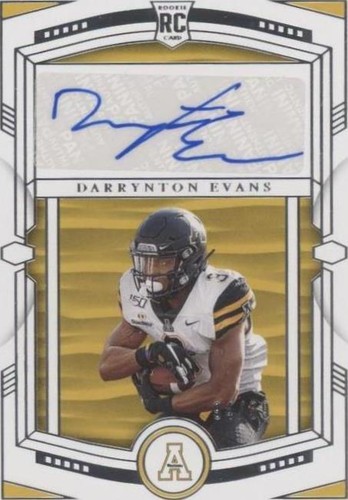 2020 Panini National Treasures Collegiate Darrynton Evans #15