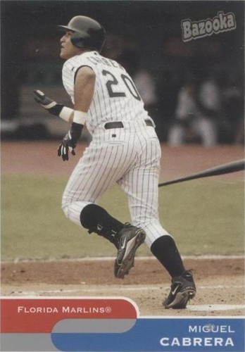 2004 Topps Bazooka - Miguel Cabrera #15