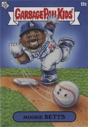 2023 Topps Mlb X Garbage Pail Kids: Series 3 David Gross - Mookie Betts #12C