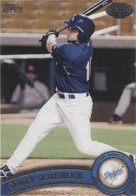 2011 Topps Pro Debut - Scott Schebler #128