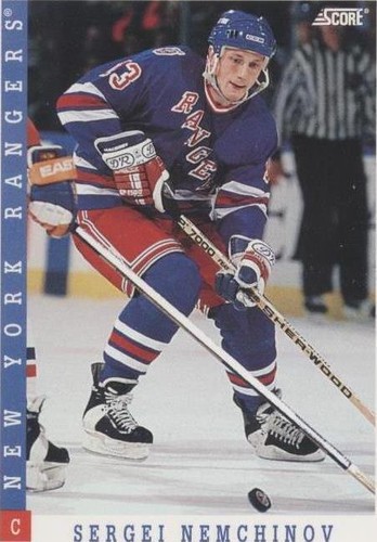 1993-94 Score - Sergei Nemchinov #218
