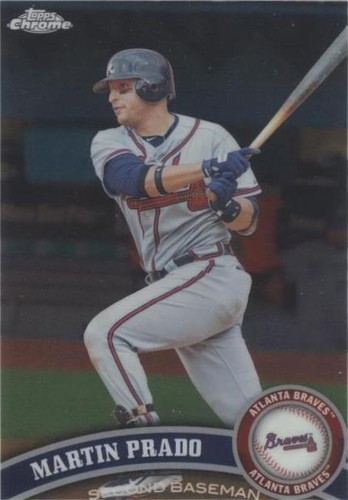 2011 Topps Chrome - Martin Prado #135