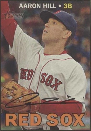 2016 Topps Heritage High Number - Aaron Hill #521