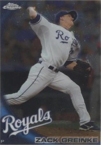 2010 Topps Chrome - Zack Greinke #18