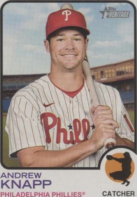 2022 Topps Heritage - Andrew Knapp #455