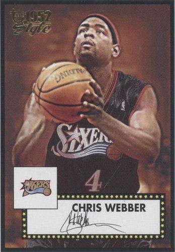 2005-06 Topps 1952 Style - Chris Webber #58