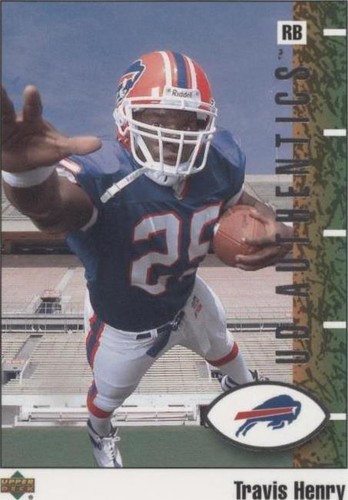 2002 UD Authentics Travis Henry #11