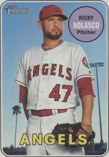 2018 Topps Heritage - Ricky Nolasco #471