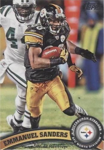 2011 Topps Emmanuel Sanders #192