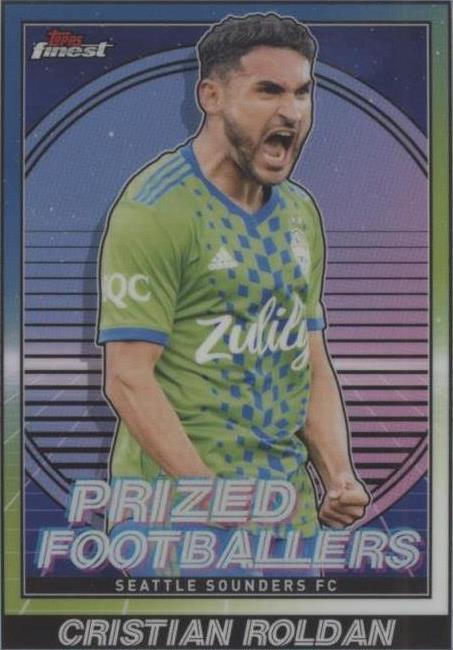 2022 Topps Finest MLS Cristian Roldan #PF-8