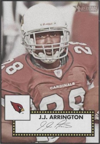 2006 Topps Heritage J.J. Arrington #258