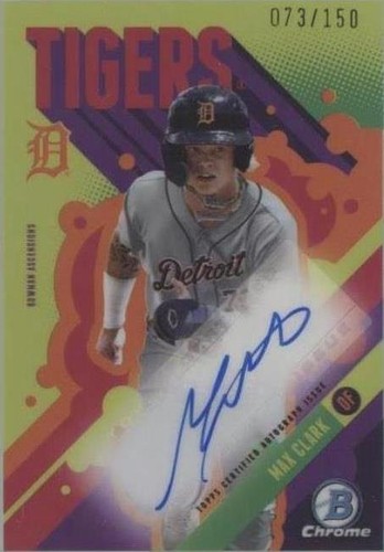 2024 Bowman Chrome - Max Clark #BAA-MC