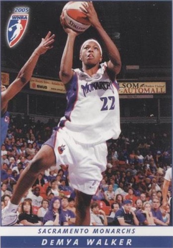2005 Rittenhouse WNBA - Demya Walker #26
