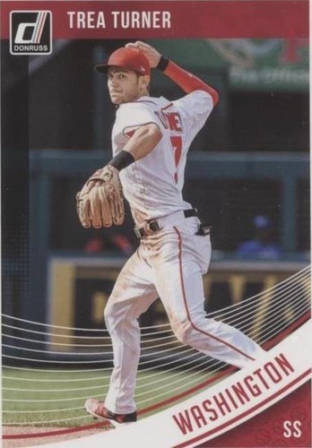 2018 Panini Donruss - Trea Turner #196