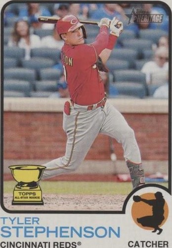 2022 Topps Japan Edition Tyler Stephenson Cincinnati Reds 32