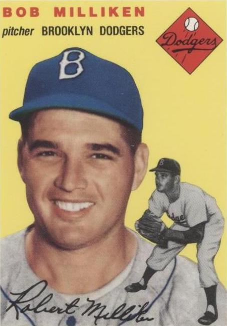 1994 Topps Archives The Ultimate 1954 Set - Bob Milliken #177