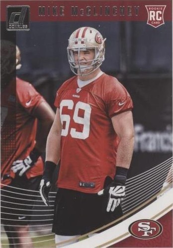 2018 Panini Donruss Mike McGlinchey #352
