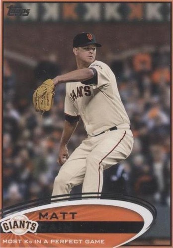 2012 Topps Update Series - Matt Cain #US211