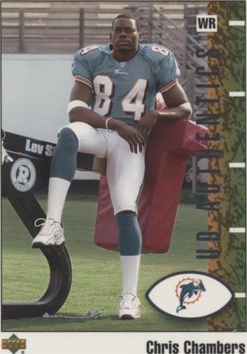 2002 UD Authentics Chris Chambers #45