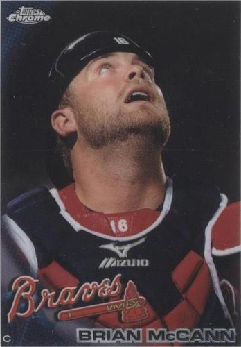 2010 Topps Chrome - Brian McCann #89