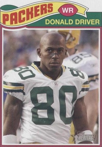 2005 Topps Heritage Donald Driver #117
