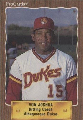 1990 ProCards Minor League - Von Joshua #362