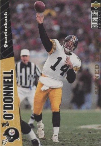 1996 Upper Deck Collector's Choice Neil O'Donnell #337