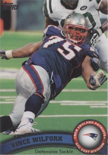 2011 Topps Vince Wilfork #154