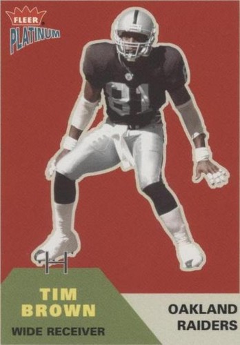 2002 Fleer Platinum Tim Brown #107