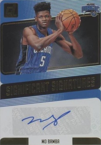 2018-19 Panini Donruss - Mo Bamba #SS-MBB