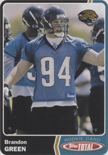 2003 Topps Total Brandon Green #488