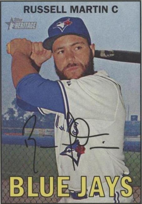 2016 Topps Heritage - Russell Martin #131