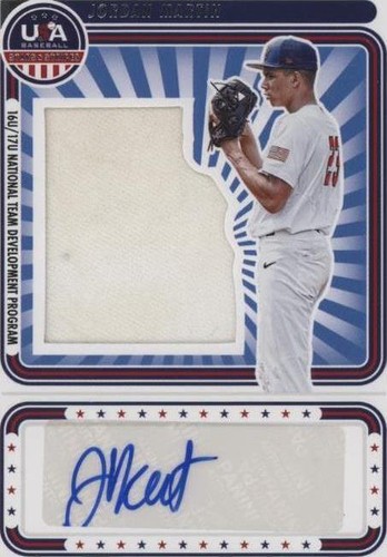 2024 Panini Stars and Stripes - Jordan Martin #SS-JM