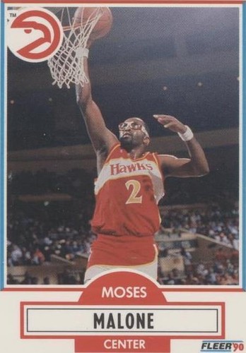 1990-91 Fleer - Moses Malone #3