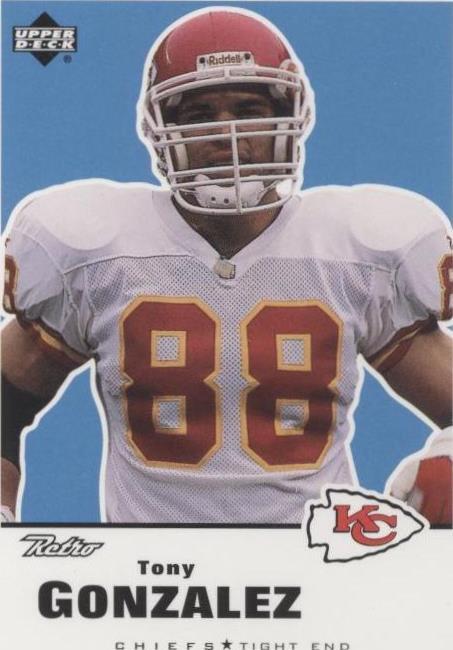 Tony Gonzalez 1999 Upper Deck retro #76