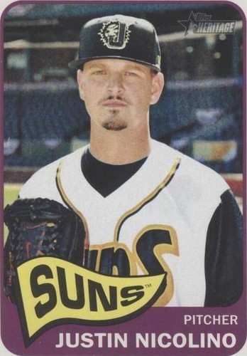 2014 Topps Heritage Minor League Edition - Justin Nicolino #196